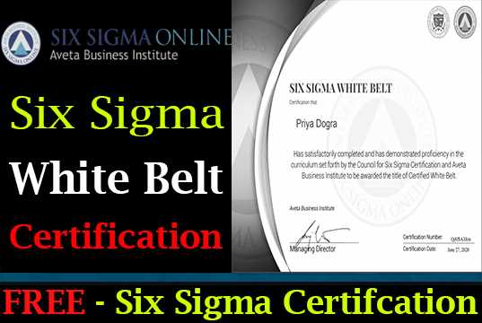 Master The Six Sigma White Belt Exam With These Expert Answers