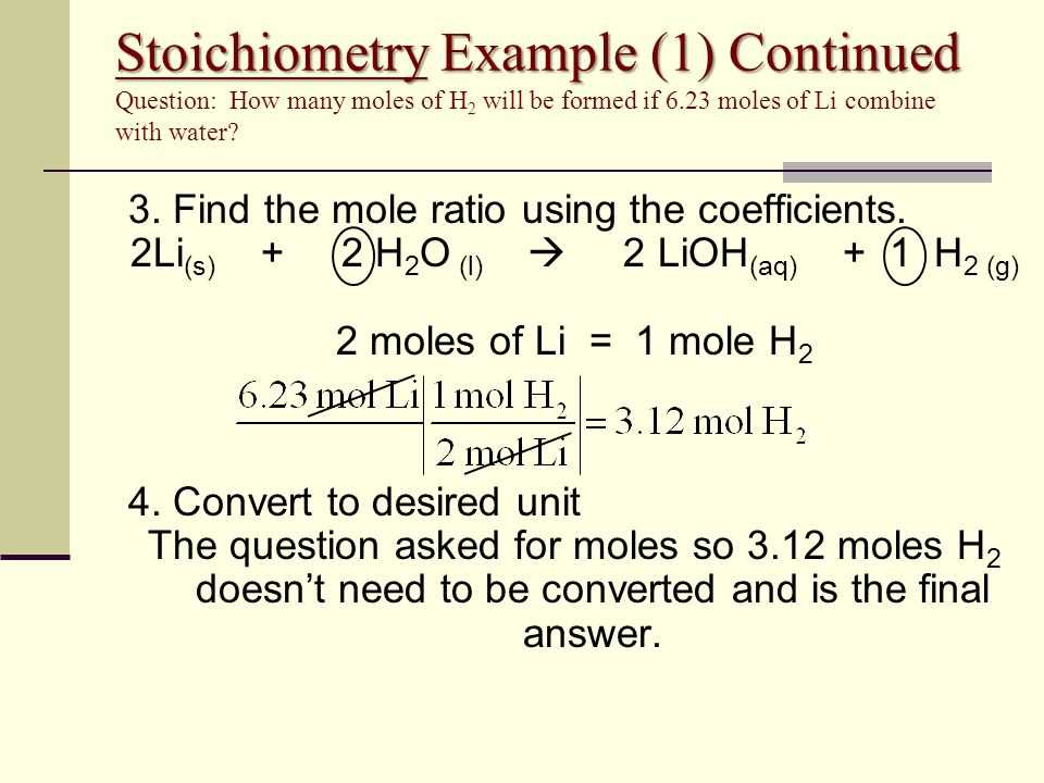 The Ultimate Guide To Stoichiometry Solving For The Limiting Reagent