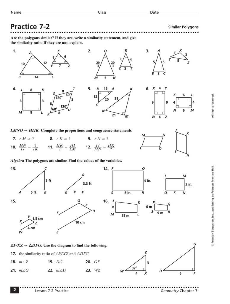 Step-by-Step Solutions for Practice A Problems