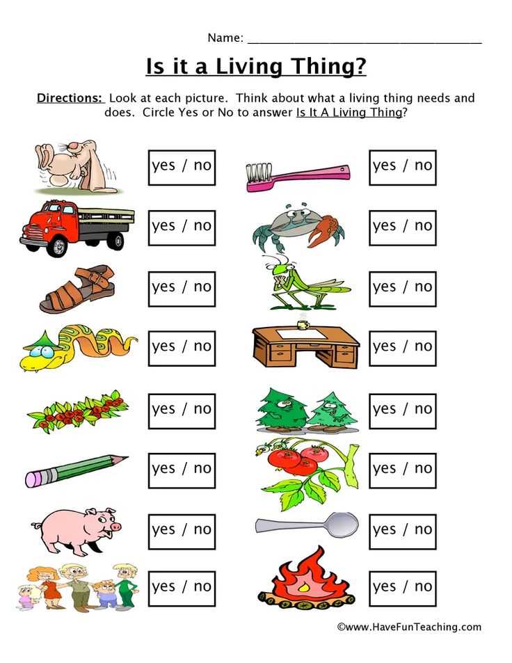 Interactions among living things worksheet answer key