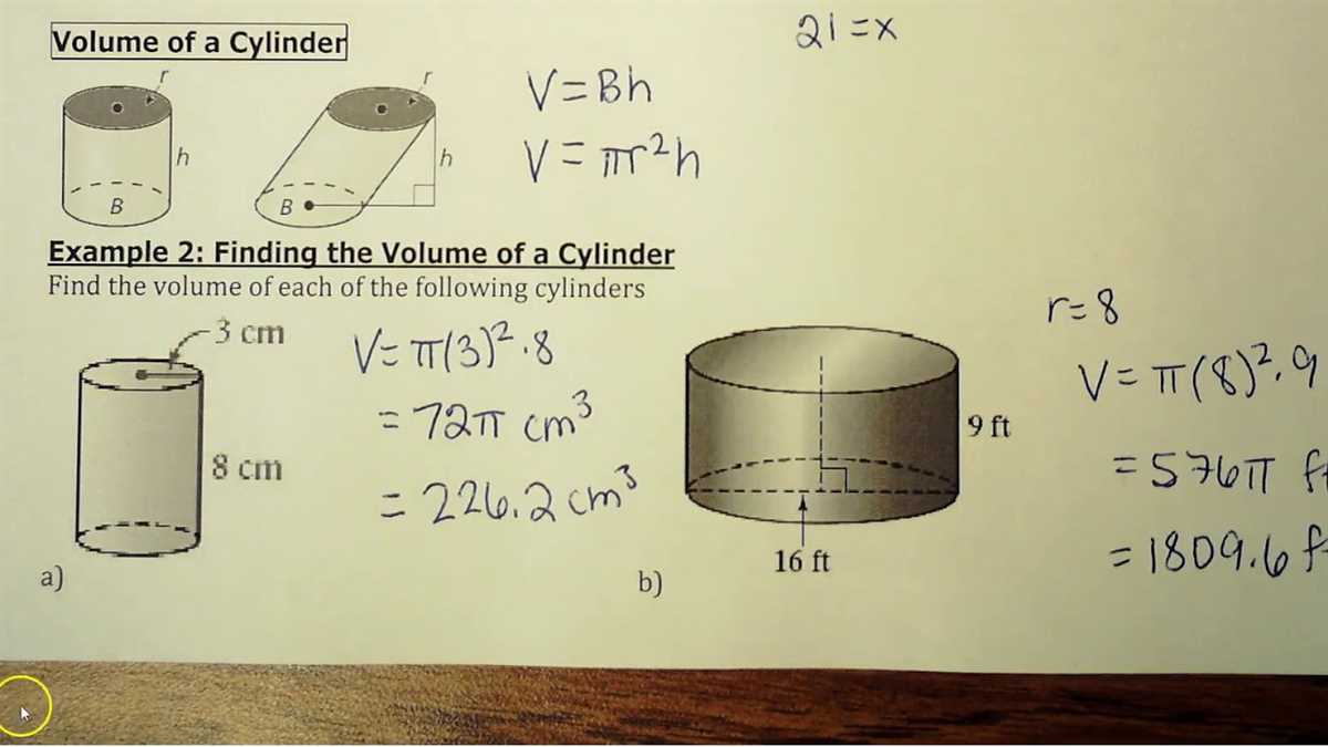 Calculating the volume of prisms