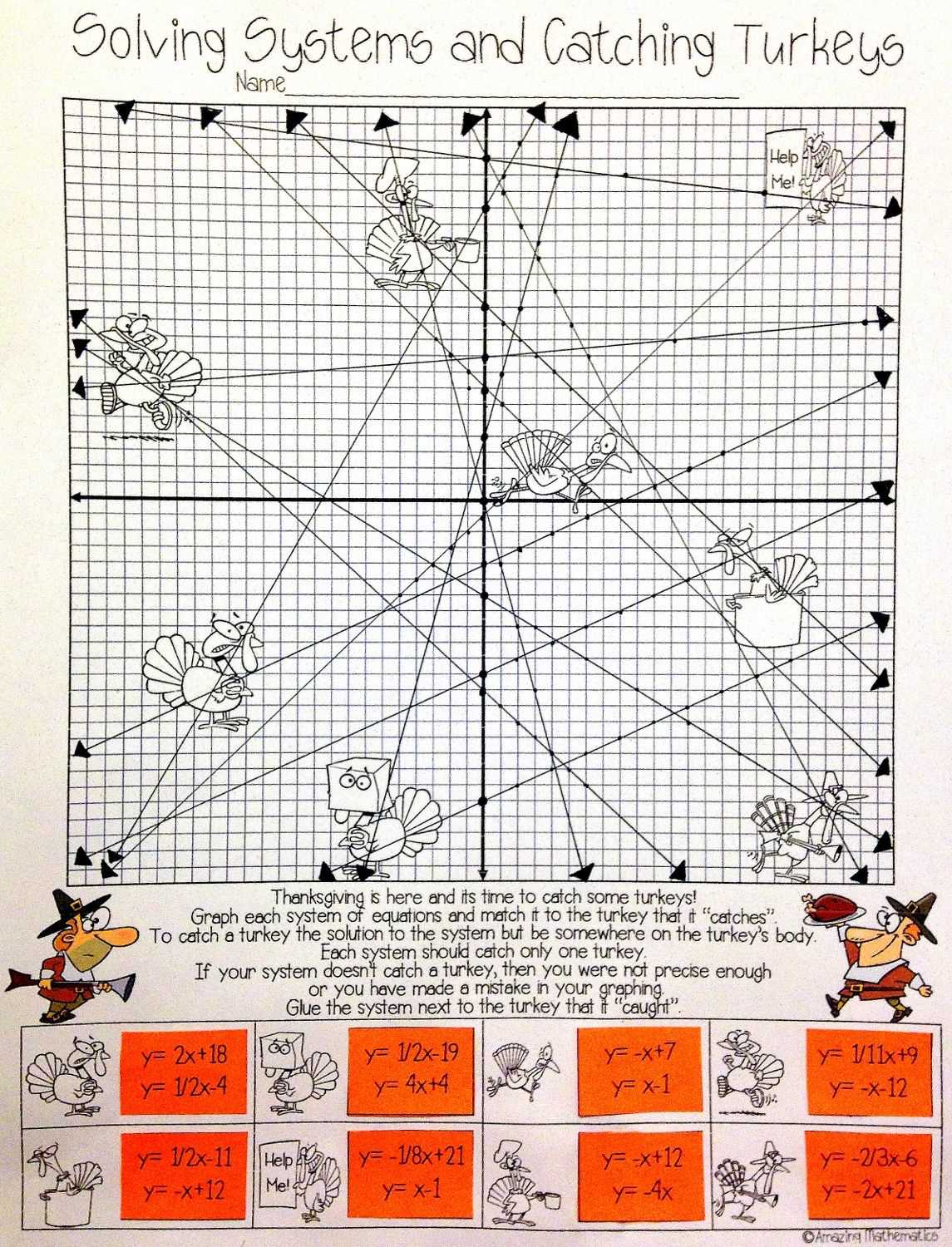 How to Solve Graphing Equations to Exterminate Zombies