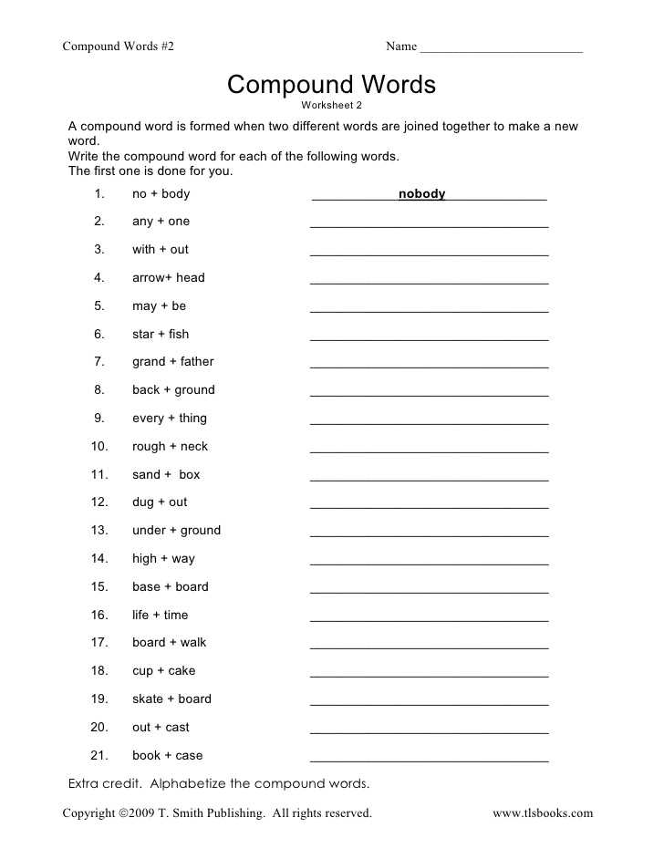 Overview of the Answer Key Format