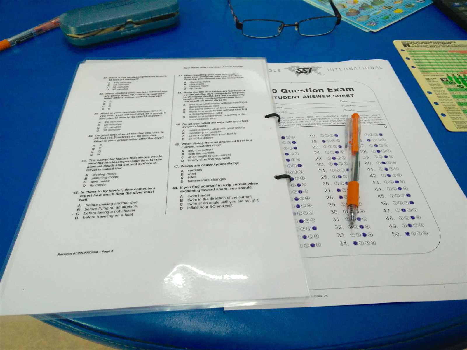 Structure and Format of the Evaluation