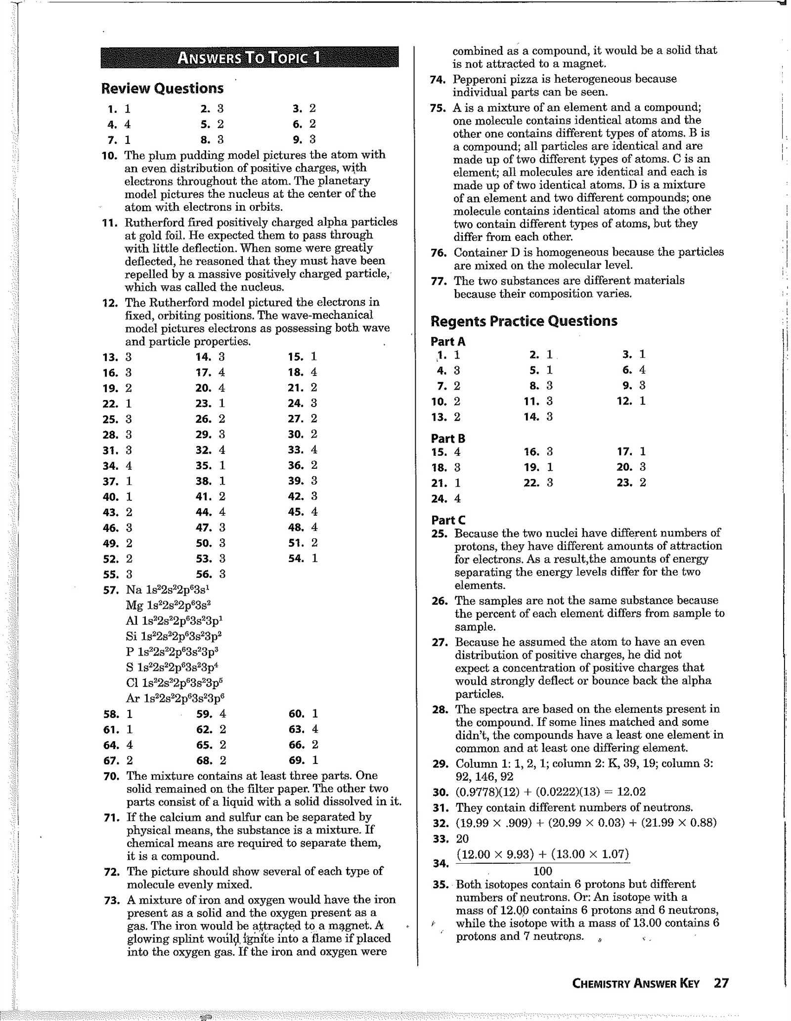 Strategies for Answering Test Questions