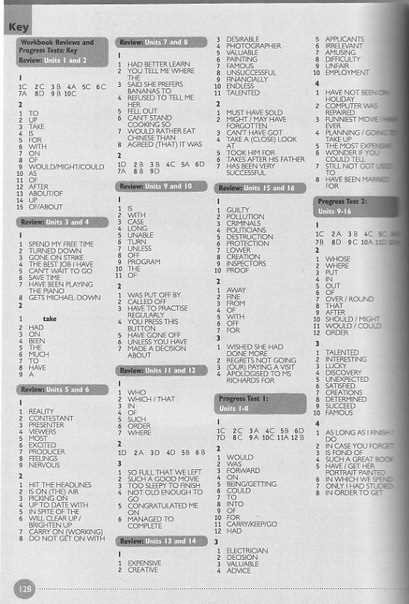 3. Analyze the steps or process used in the answer key