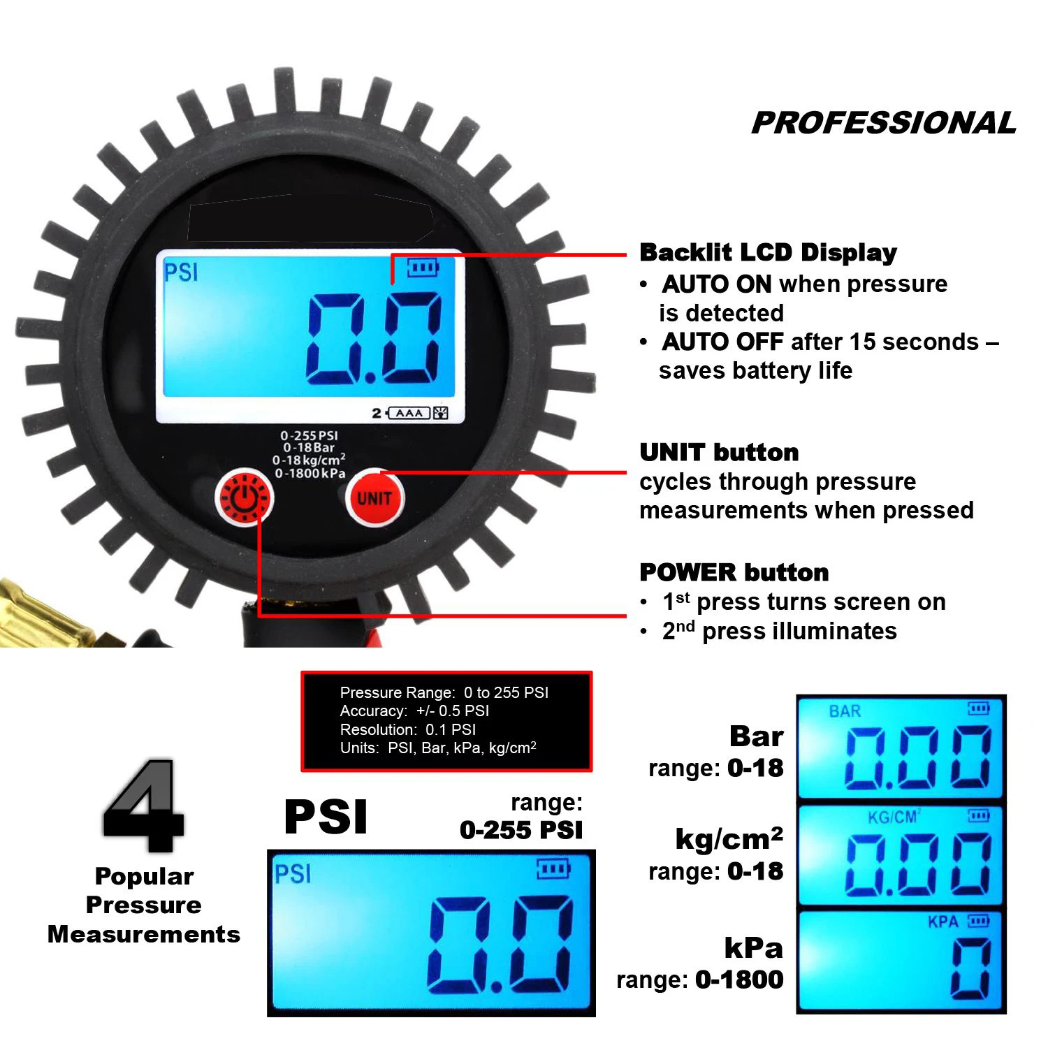 700r4 pressure test