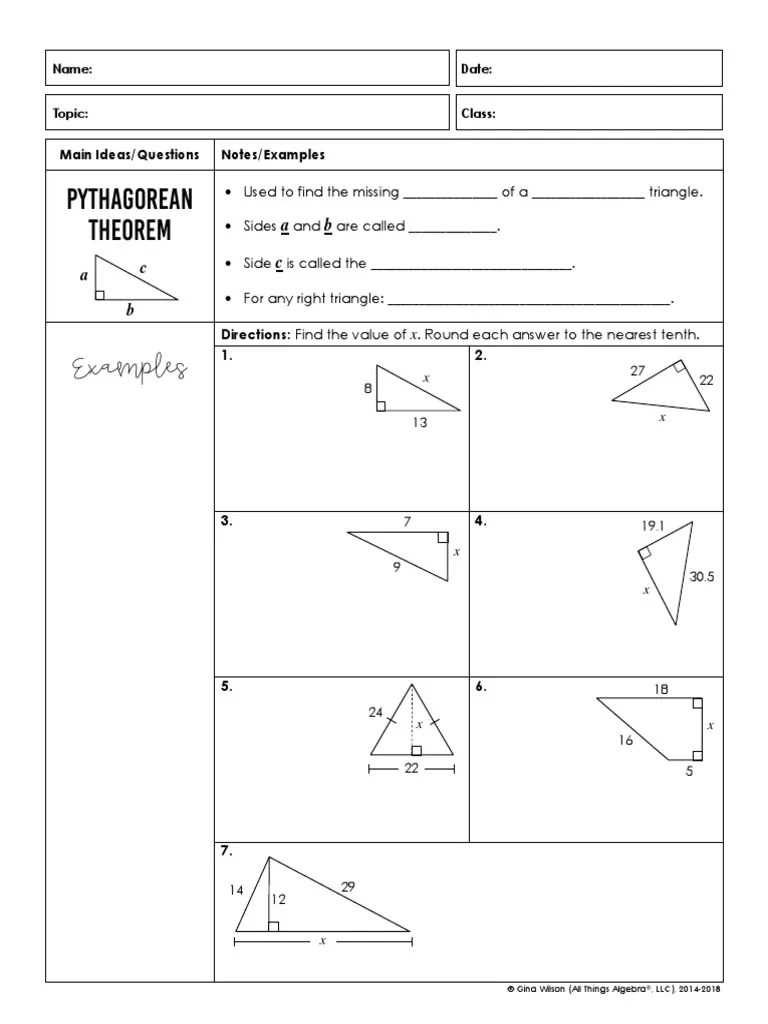 Question 2: Solving Right Triangles