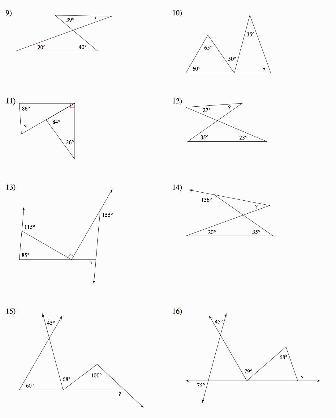 Geometry transformations worksheet answer key