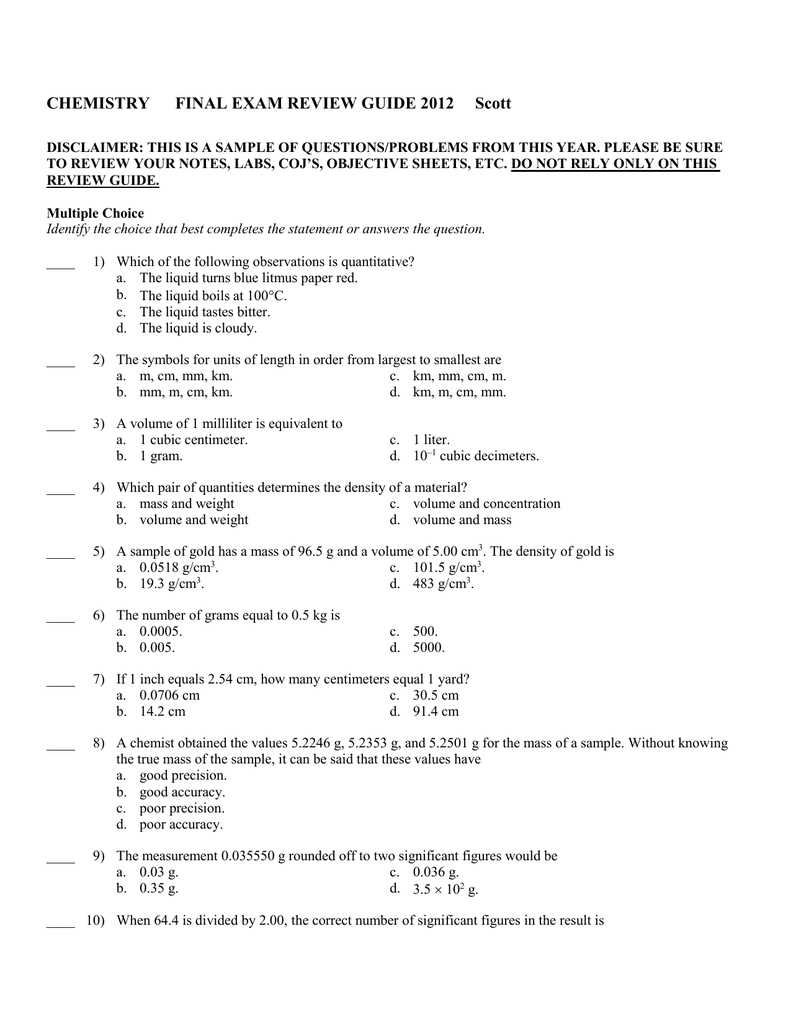 Exam Format and Structure