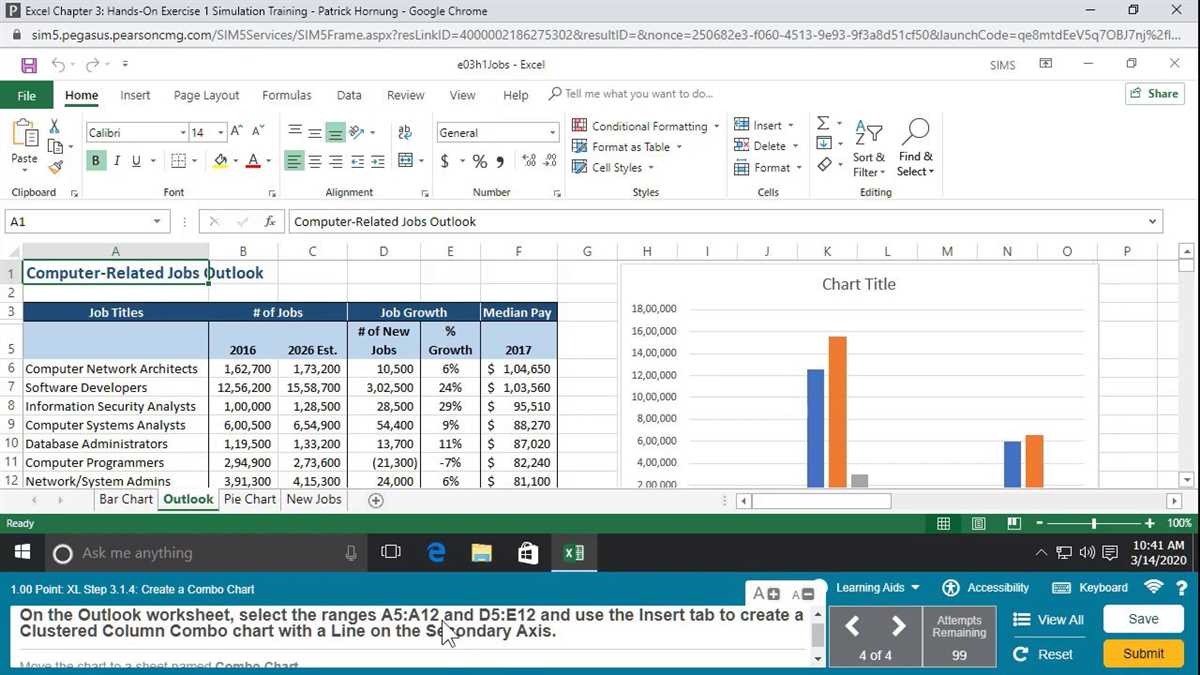 Excel chapter 7 simulation exam