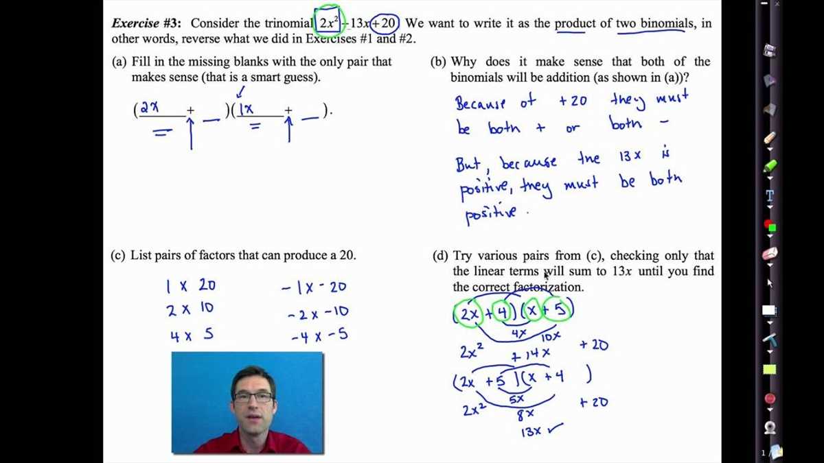 Algebra 1 unit 3 lesson 1 homework answer key