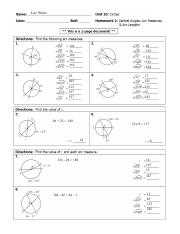 Example 3: Secant-Chord Angle