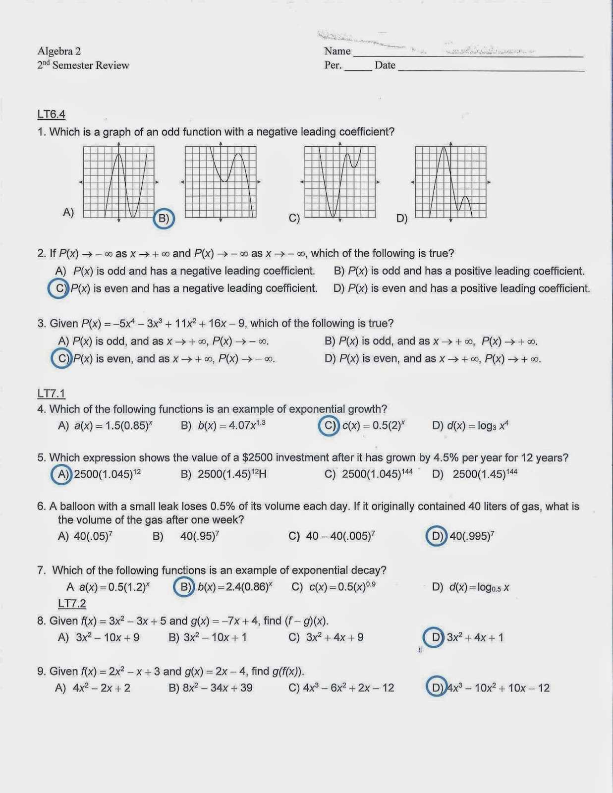 Familiarizing Yourself with Question Formats