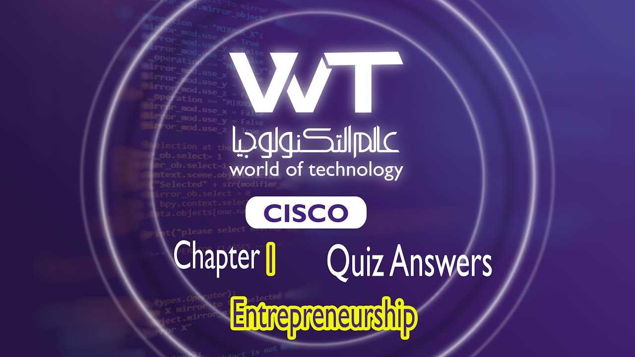 Cisco networking academy chapter 1 exam answers