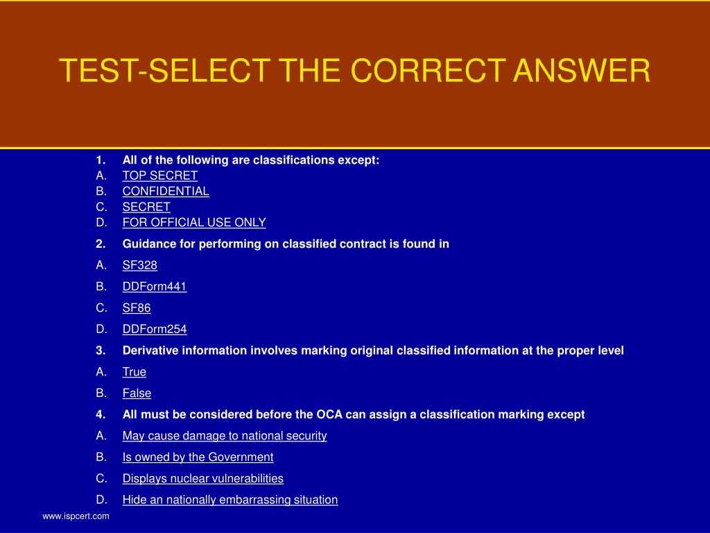 Core Procedures for Review