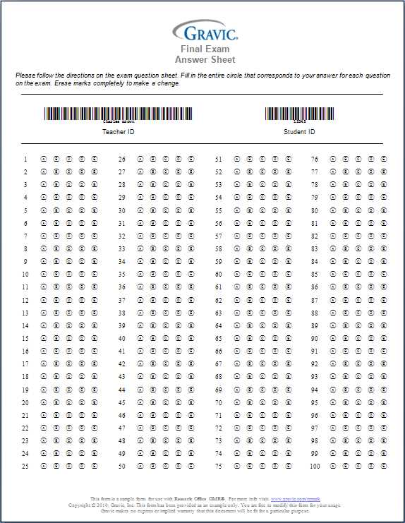 Exam fx answers