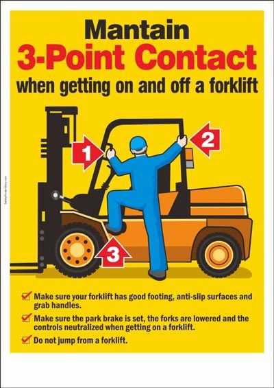 Forklift training test questions and answers