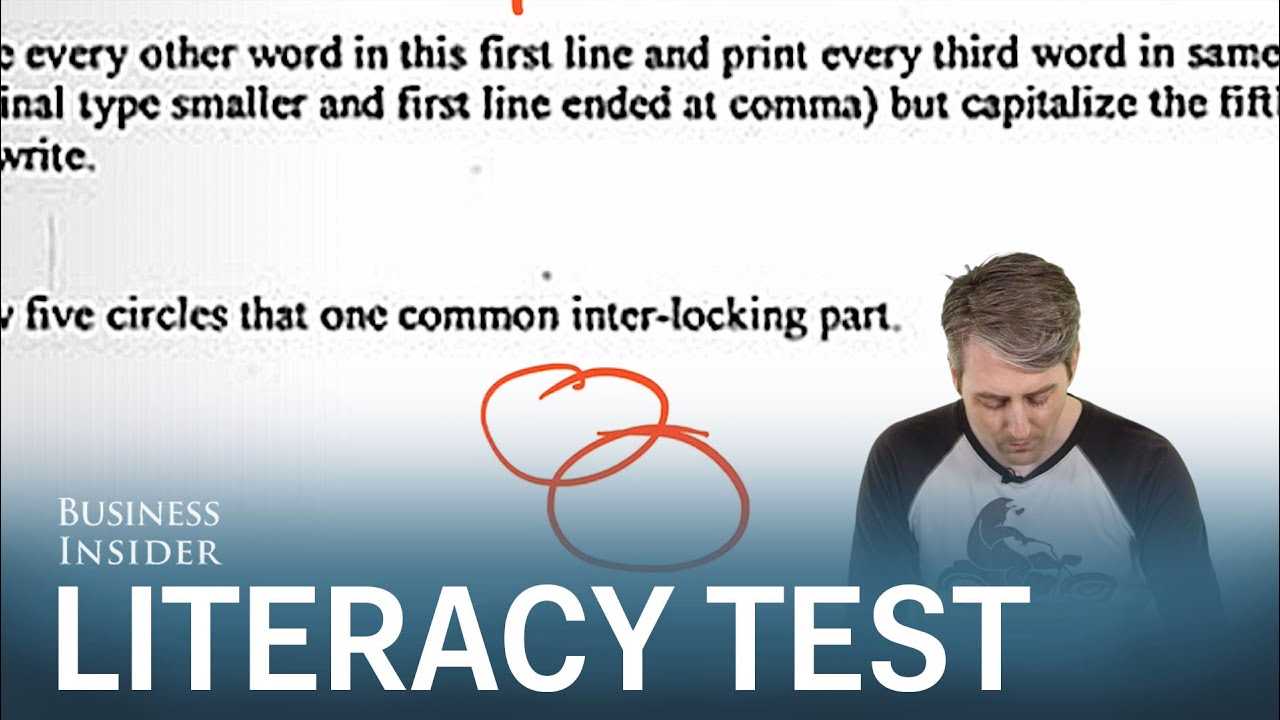 Jim crow literacy test answers