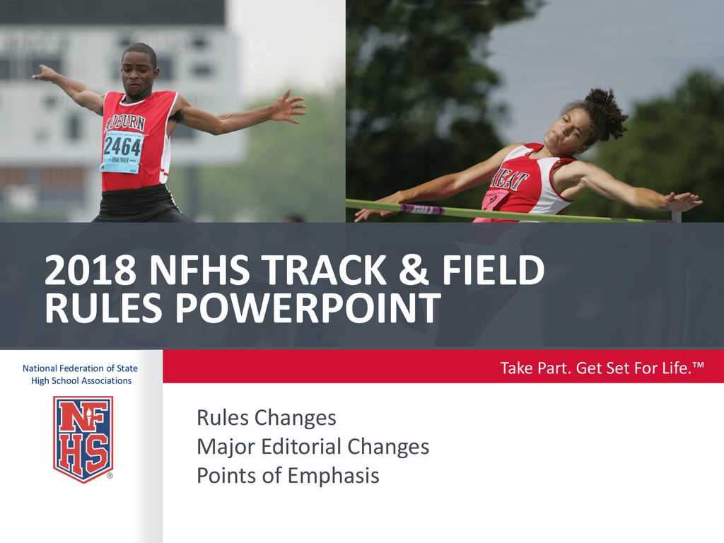 Nfhs track and field rules exam answers