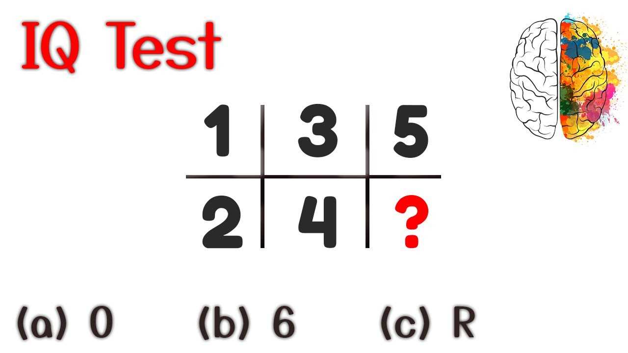 Typical iq test questions and answers