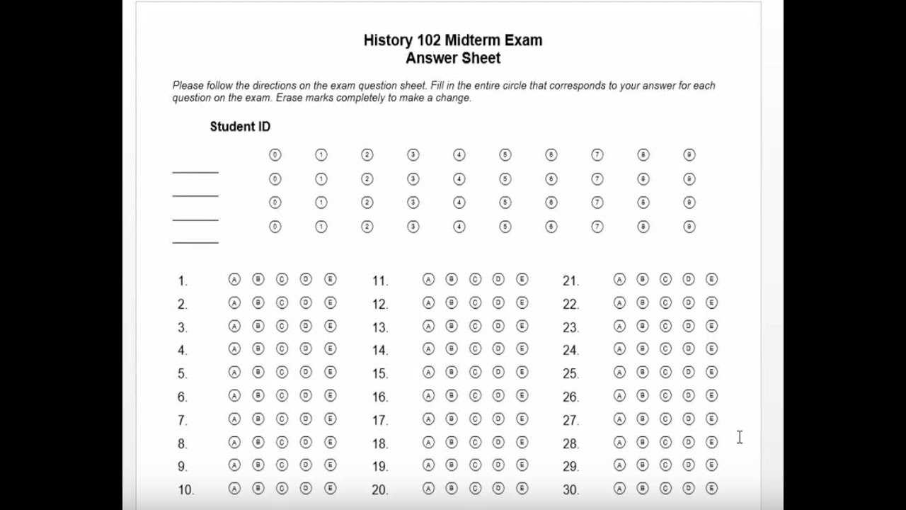 Adi exam answers
