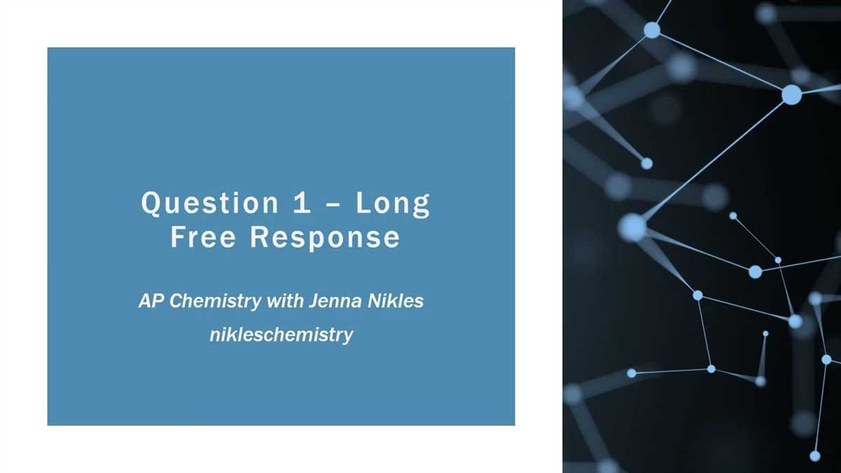 Tips for structuring and answering free-response questions