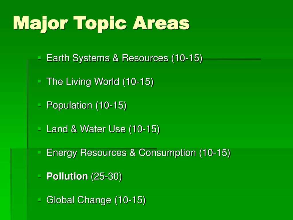 Engaging in Environmental Activities