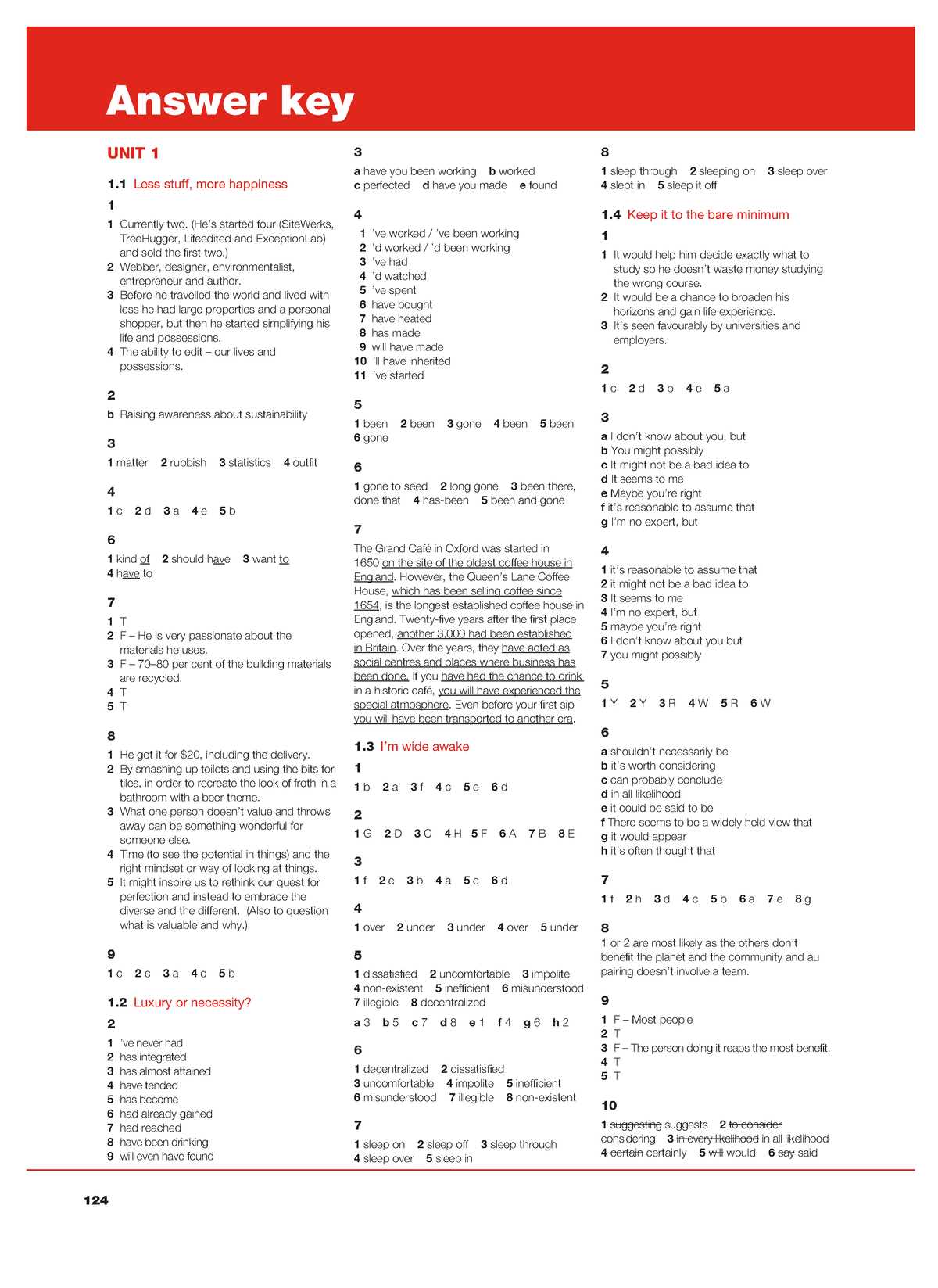 Step-by-Step Test Answer Analysis