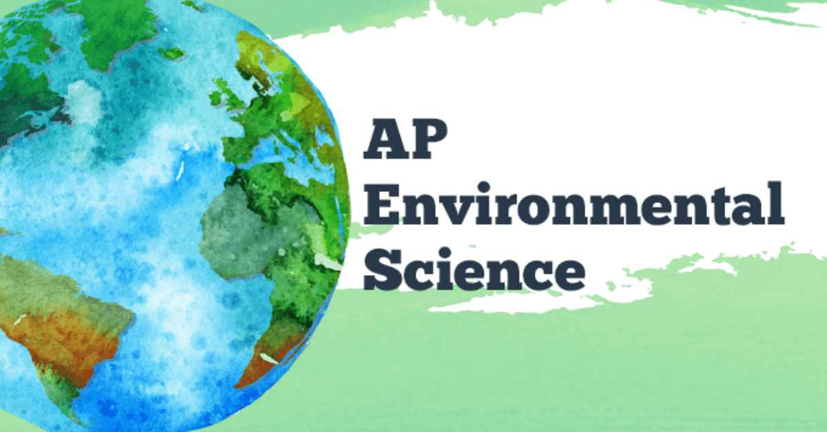 Ap environmental science summer assignment answer key