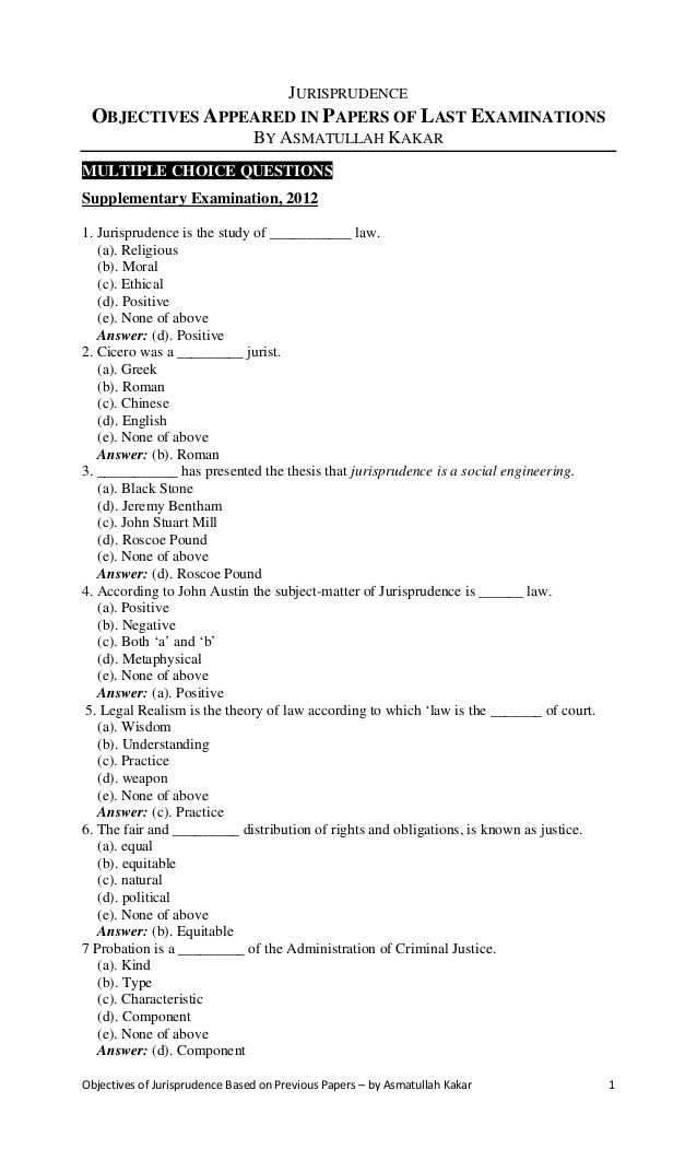 Arkansas jurisprudence exam answers