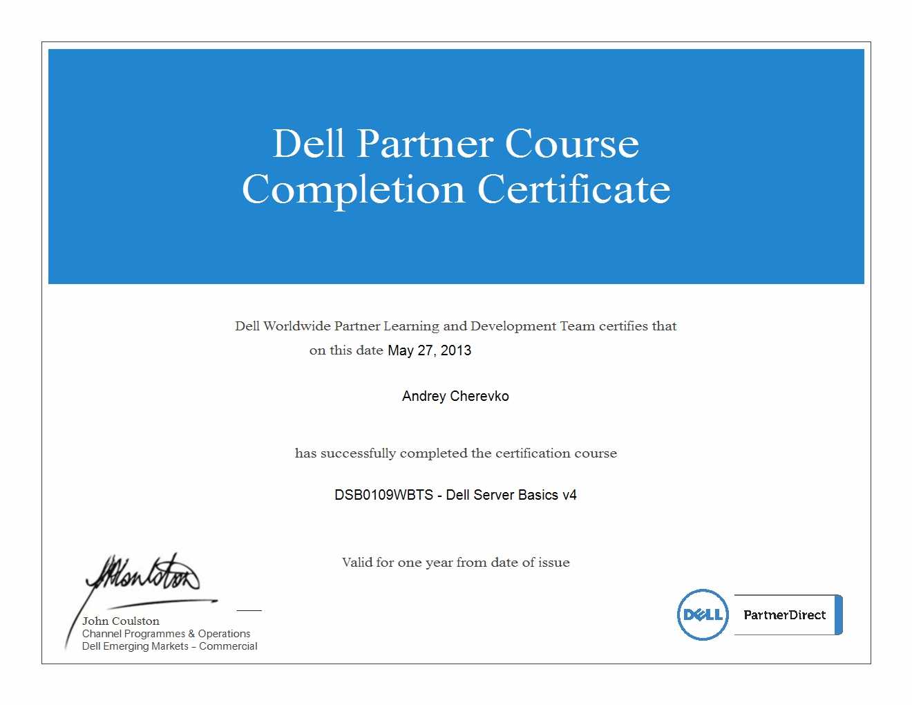 Dell certification exam answers