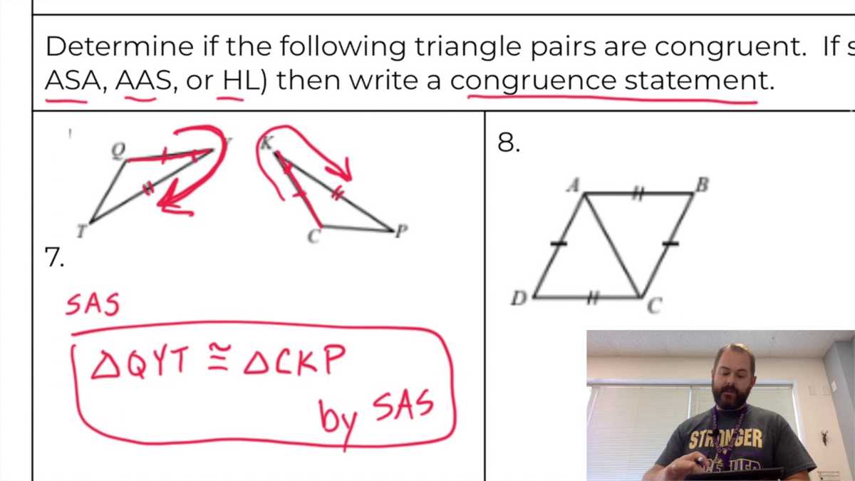 How to Identify SSS Triangle Congruence