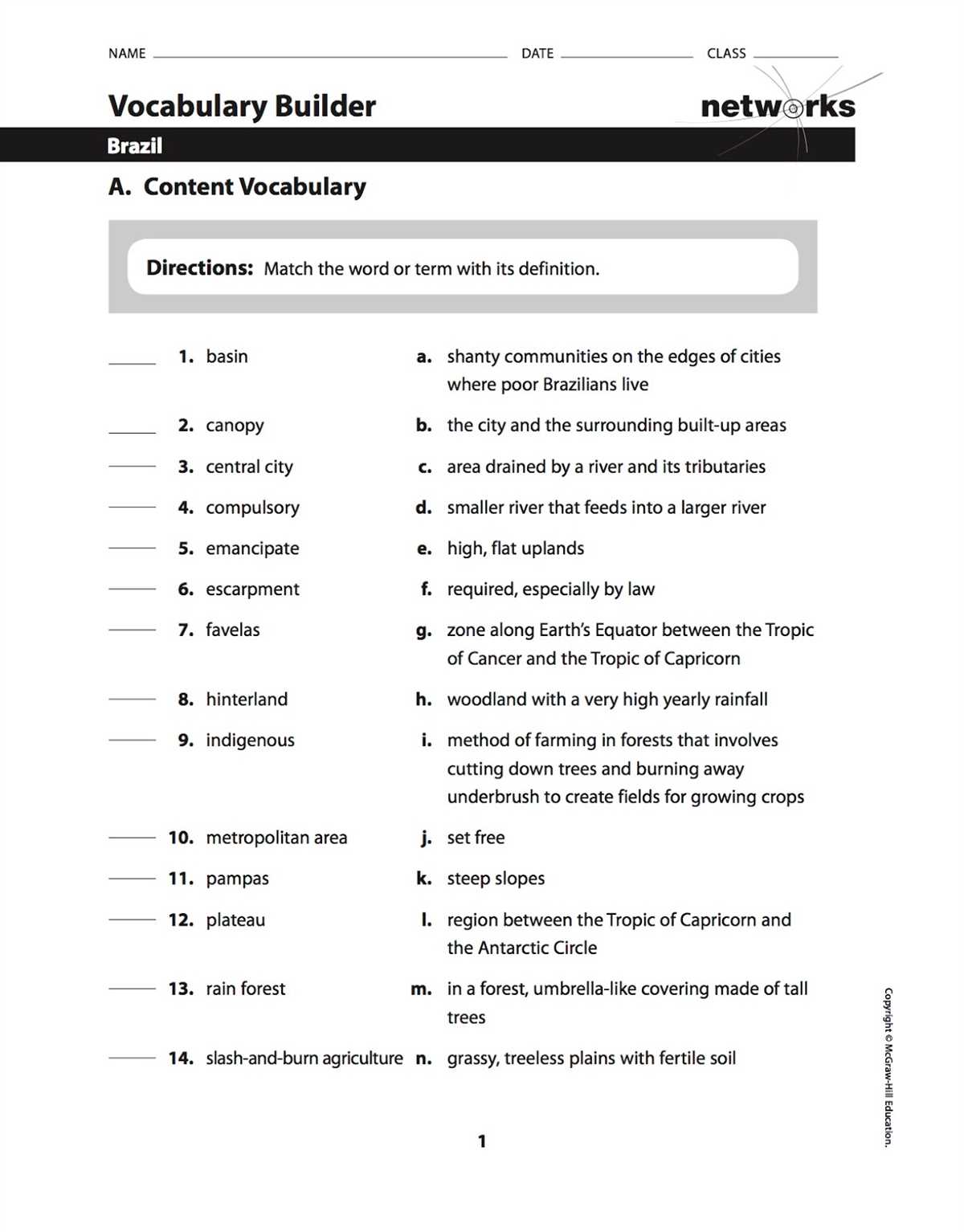 Chapter 4 study guide answer key