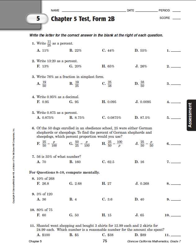 Tips for Using Chapter 2 Test Algebra 2 Answers Effectively