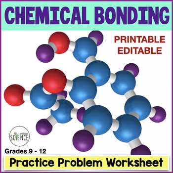 Chapter 8 covalent bonding worksheet answers