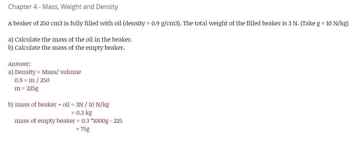 Density: Definition and Formula