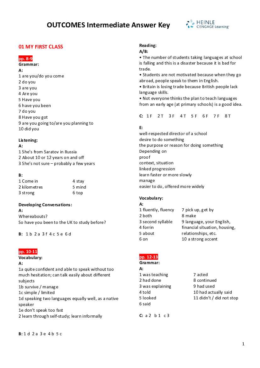 Key Concepts in Classification Tests