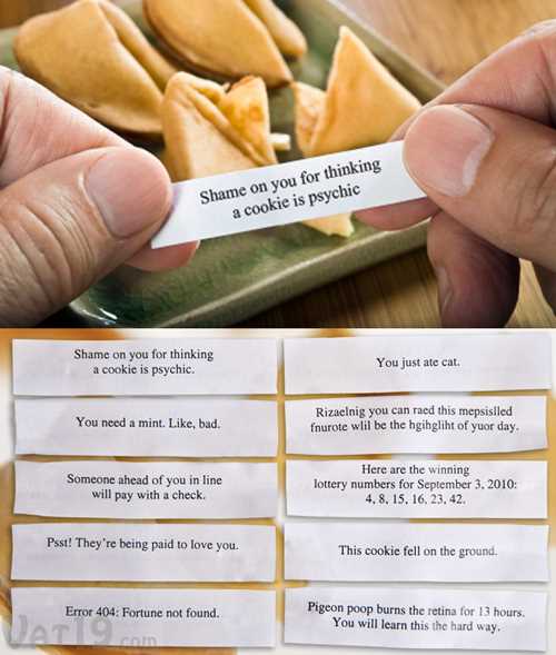 Alternatives to Fortune's Cookie Answers