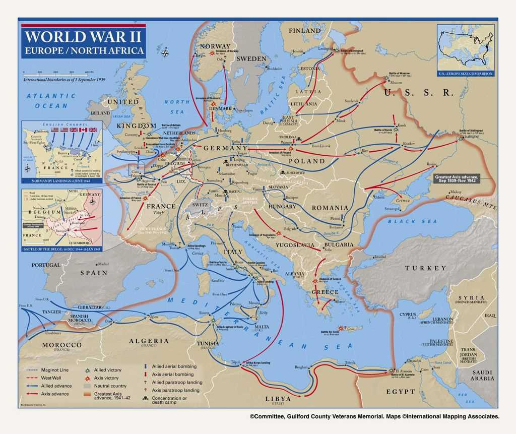 Overview of the War for Europe and North Africa