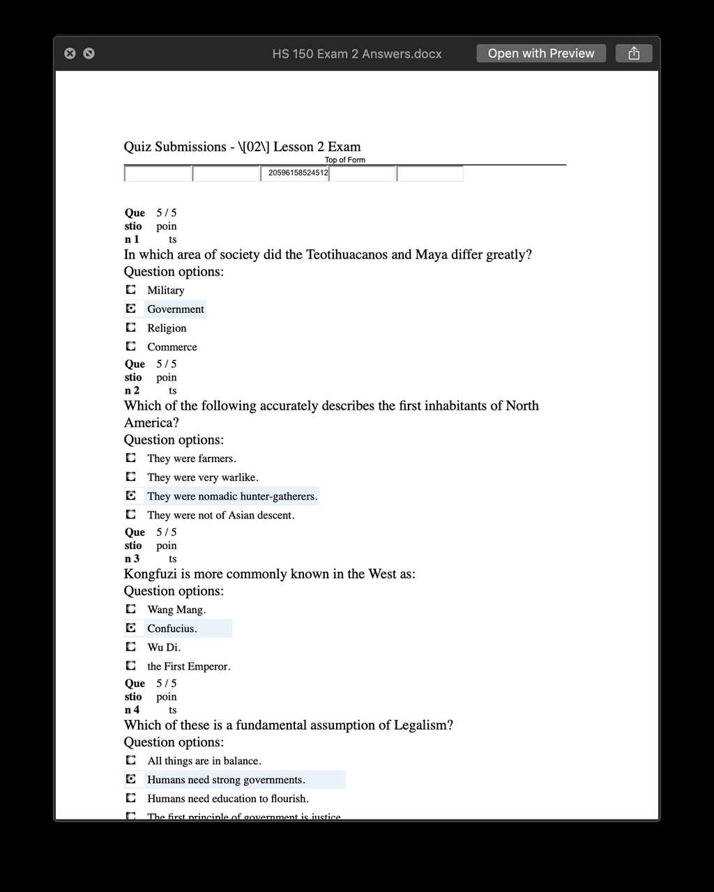 Army mft exam 1 answers