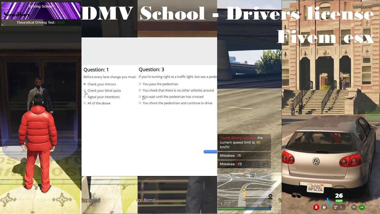 San andreas dmv test answers