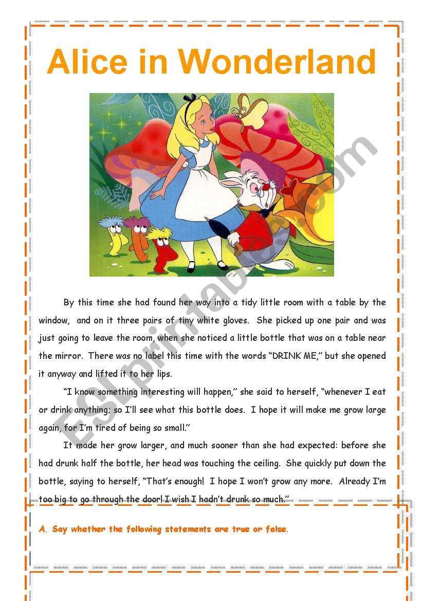 Where can I find a PDF version of Alice in Wonderland?