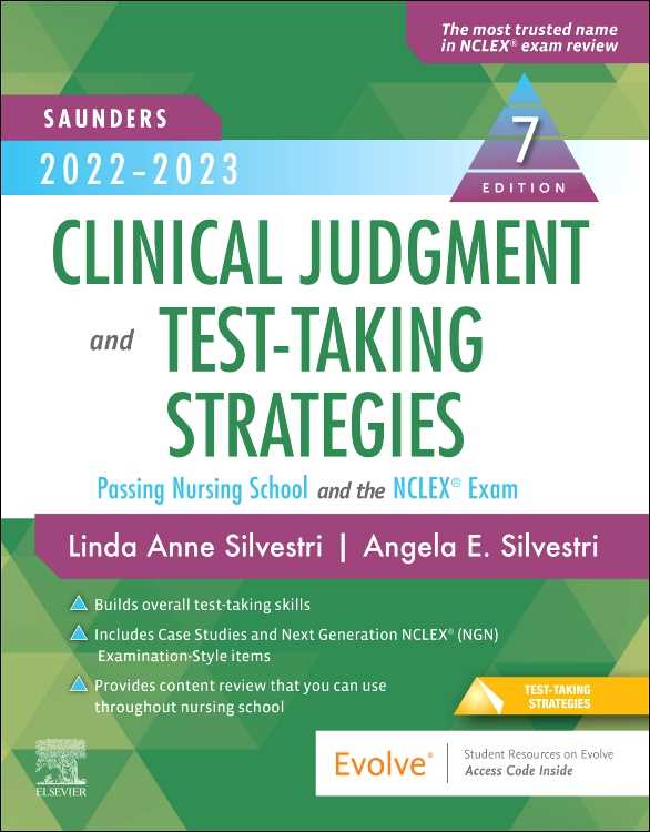 Knowledge and clinical judgment beginning test