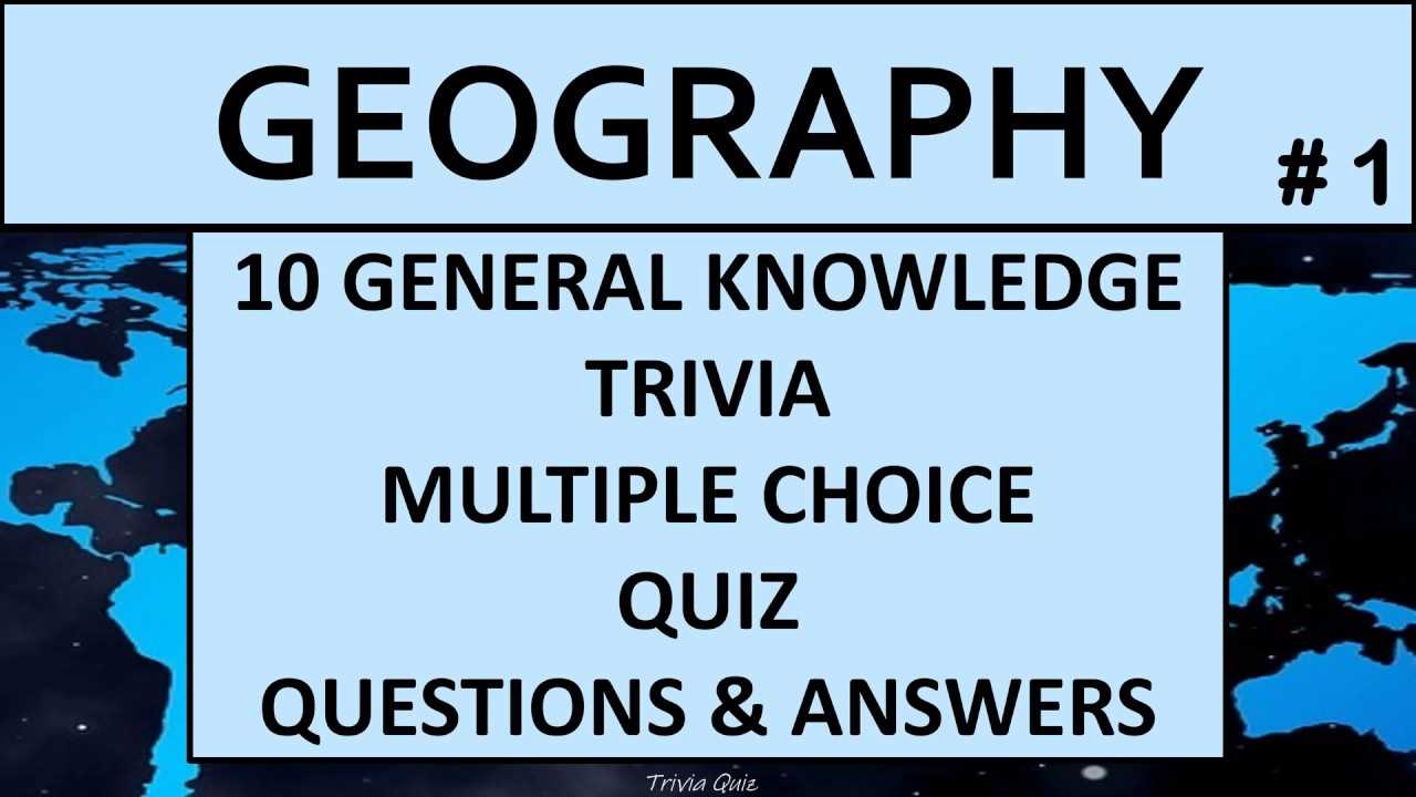 General knowledge test and answers