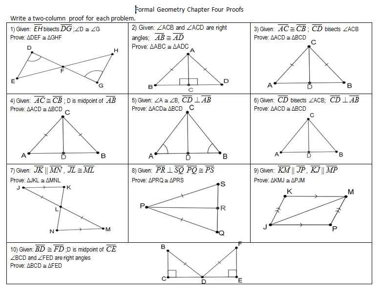 Geometry 6.1 worksheet answers