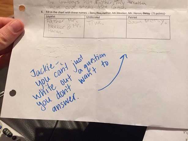 Most funniest test answers