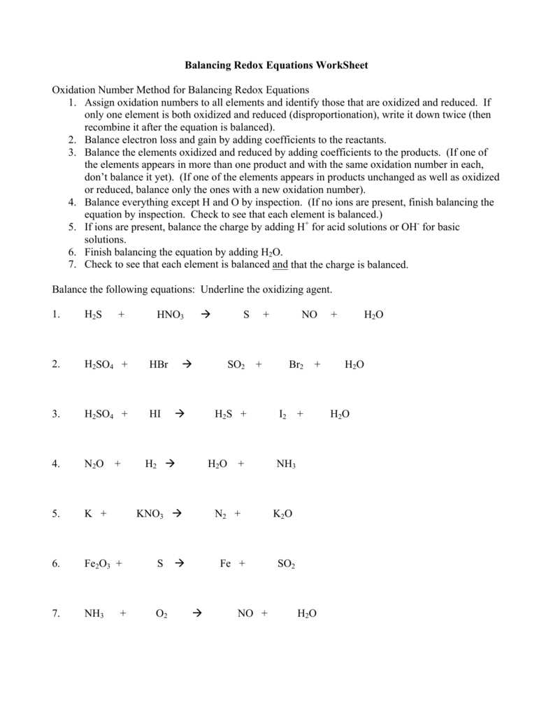 6. Balance the Charge with Electrons