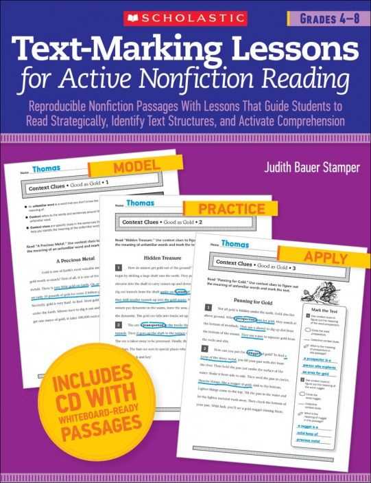 Gutenberg Nonfiction Reading Test 4 Format and Structure