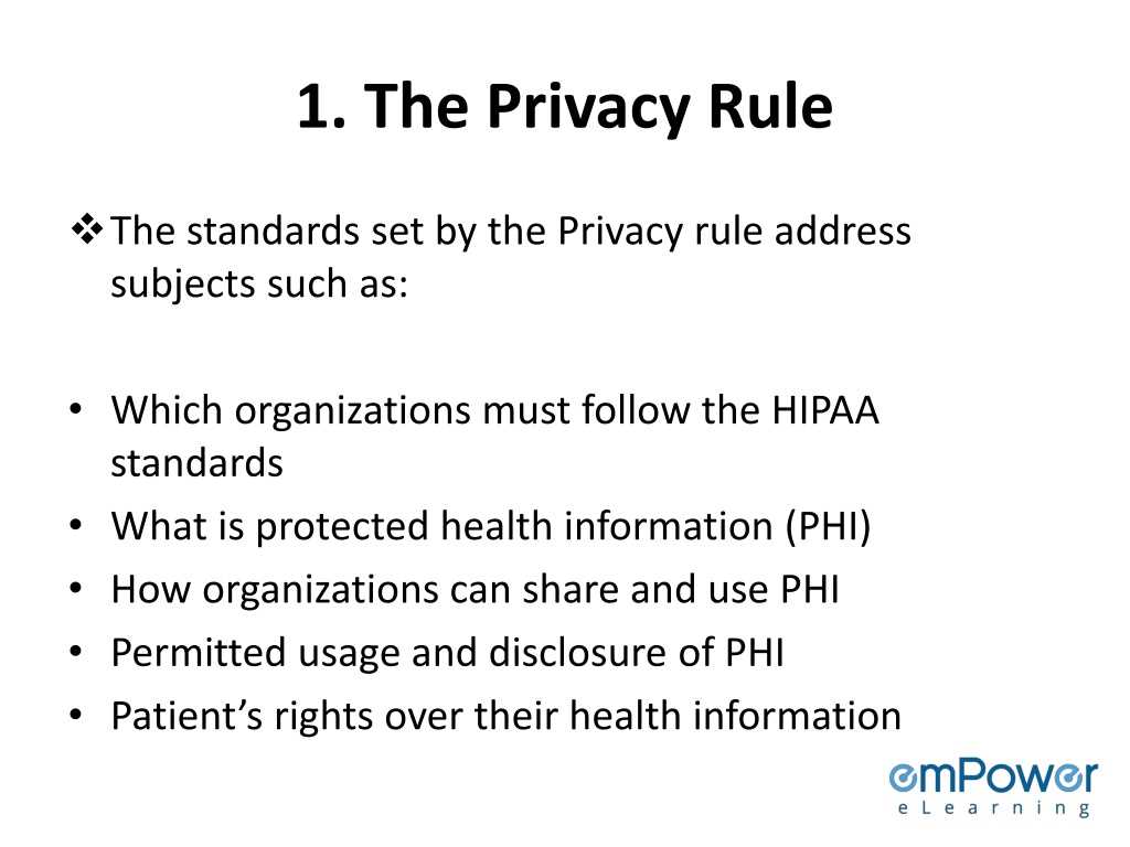 Ensuring Compliance with Privacy Standards